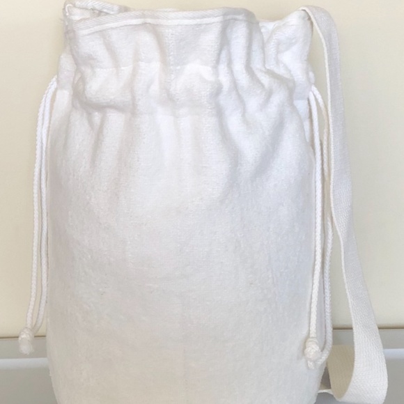 Nordic House White Terrycloth Spa/Beach Bag  NWOT - Picture 2 of 7